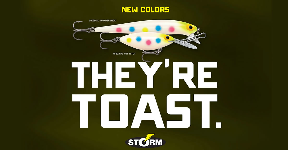 Storm Introduces Six new Colors In The Original Thunderstick And Orignal Hot 'n Tot